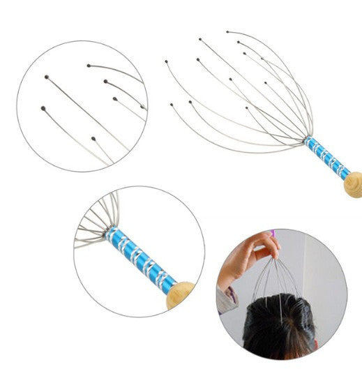 Relaxation Octopus Scalp Head Massager