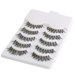 Natural Long Cross False Eyelashes