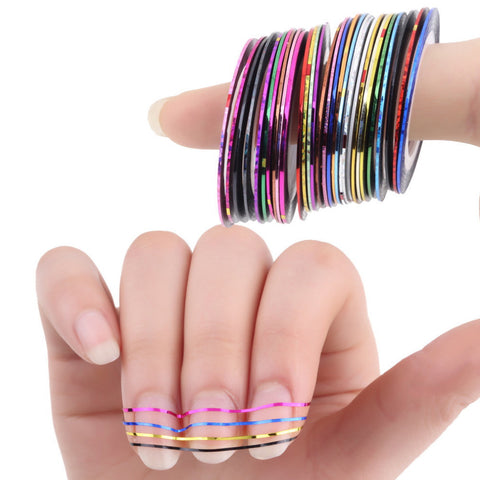 Striping Tape Line Nail Art Sticker